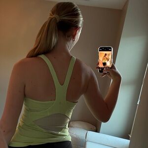 Lululemon Crossback Tank Clear Mint